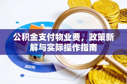 朴子公积金支付物业费，政策新解与实际操作指南