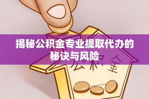 朴子揭秘公积金专业提取代办的秘诀与风险