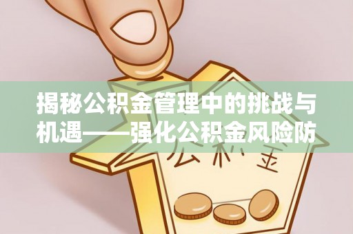 朴子揭秘公积金管理中的挑战与机遇——强化公积金风险防控的多维策略