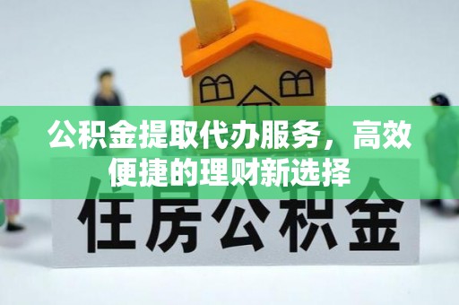 朴子公积金提取代办服务，高效便捷的理财新选择