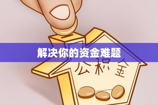 朴子解决你的资金难题