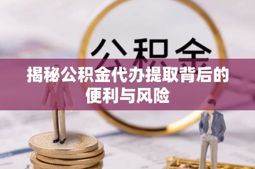 朴子揭秘公积金代办提取背后的便利与风险