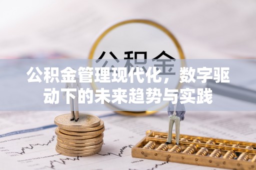 朴子公积金管理现代化，数字驱动下的未来趋势与实践
