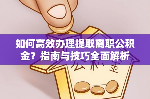 朴子如何高效办理提取离职公积金？指南与技巧全面解析