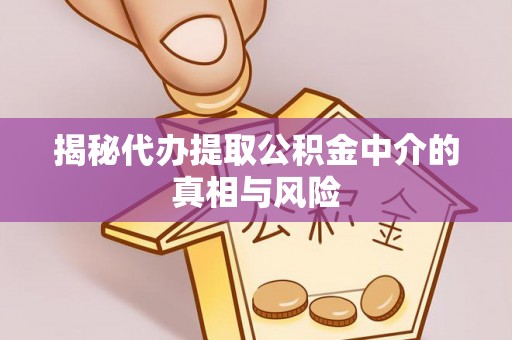朴子揭秘代办提取公积金中介的真相与风险