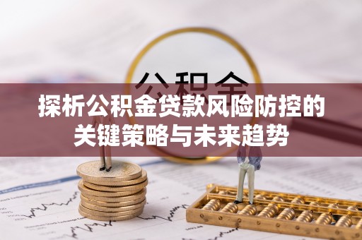 朴子探析公积金贷款风险防控的关键策略与未来趋势