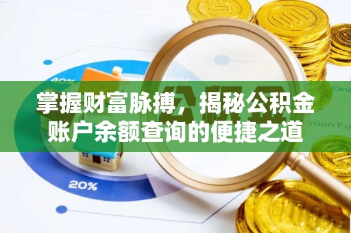 朴子掌握财富脉搏，揭秘公积金账户余额查询的便捷之道