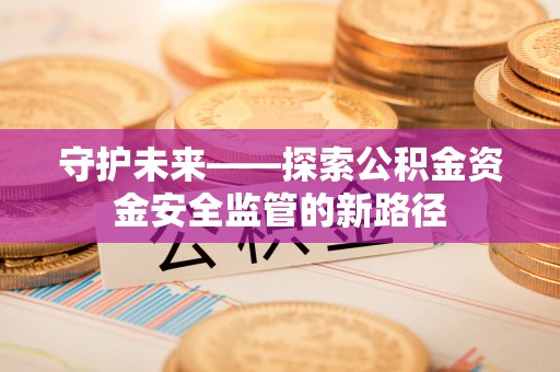 朴子守护未来——探索公积金资金安全监管的新路径