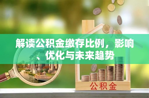 朴子解读公积金缴存比例，影响、优化与未来趋势