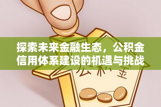 朴子探索未来金融生态，公积金信用体系建设的机遇与挑战