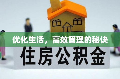 朴子优化生活，高效管理的秘诀
