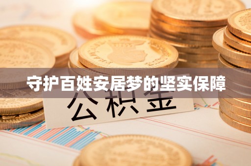 朴子守护百姓安居梦的坚实保障