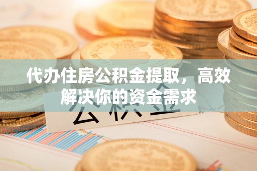 朴子代办住房公积金提取，高效解决你的资金需求