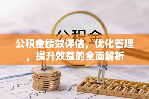 朴子公积金绩效评估，优化管理，提升效益的全面解析