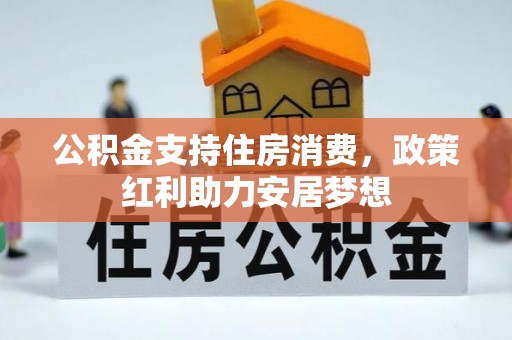朴子公积金支持住房消费，政策红利助力安居梦想