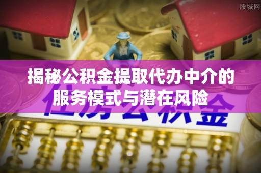 朴子揭秘公积金提取代办中介的服务模式与潜在风险