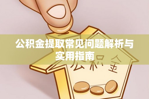 朴子公积金提取常见问题解析与实用指南