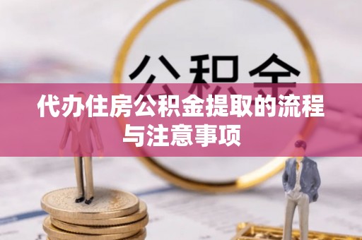 朴子代办住房公积金提取的流程与注意事项