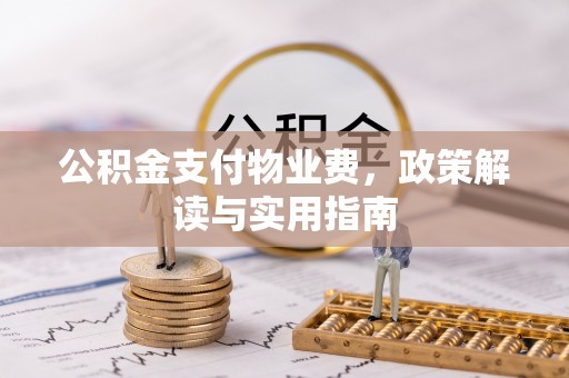 朴子公积金支付物业费，政策解读与实用指南